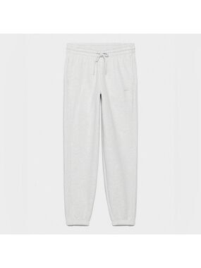 Aritzia TNA Cozy AF Fleece White Sweatpants Sz Small